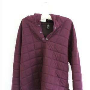 GapFit Quilted Pullover | Medium